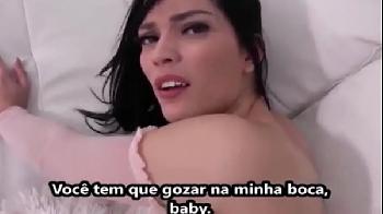 Sexo legendado em português com jovem prima ciumenta