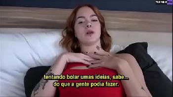 Imagem do video Vídeo pornô com legenda novinha safada fodendo com namorado da mãe 