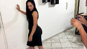 ensaio sensual termina em sexo com latina morena rabuda sexo legendado